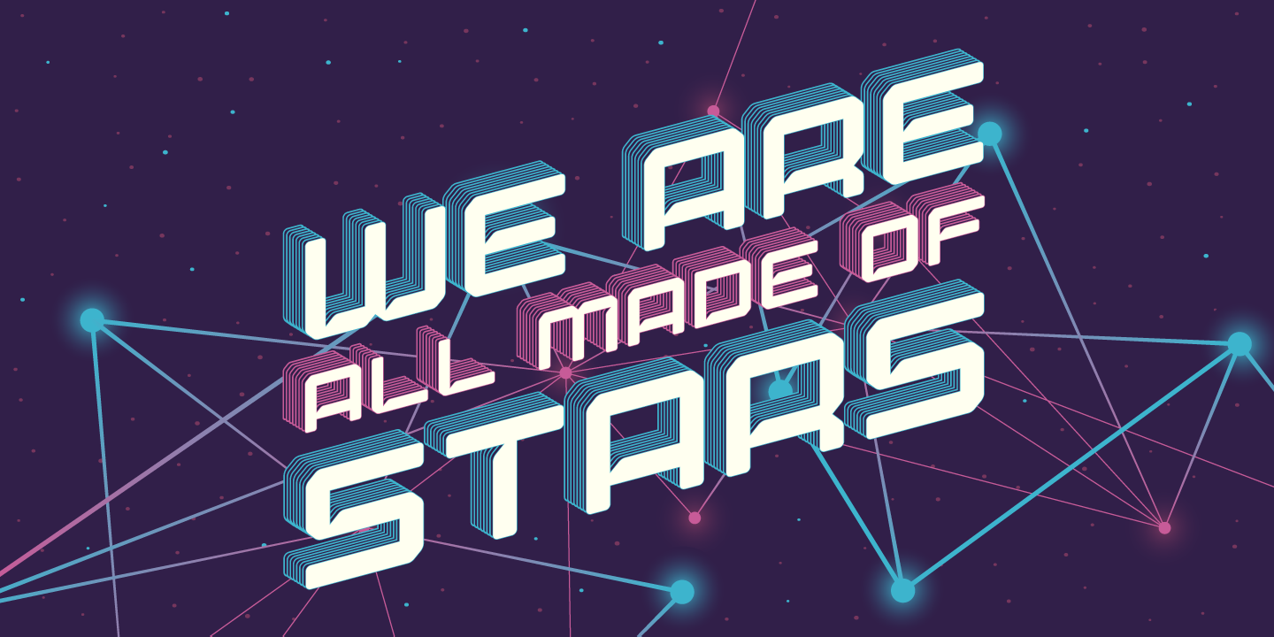 Example font Lost in space #3